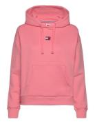 Tommy Jeans Tjw Bxy Badge Hoodie Rosa