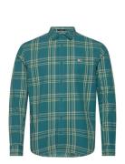 Tommy Jeans Tjm Reg Poplin Check Shirt Blå