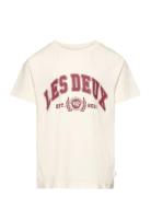 Les Deux University T-Shirt Kids Kräm