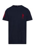 U.S. Polo Assn. Player 3 Tshirt Marinblå