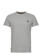 Timberland Ss Dunstan River Jersey Crew Tee Slim Grå