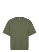 Selected Homme Slhboxy-Cfw 220 Tee Ex Khaki Green