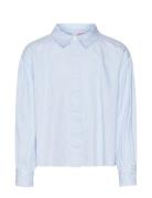 Vero Moda Girl Vmpinny Ls Shirt Wvn Girl Blå