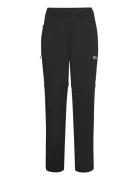 Jack Wolfskin Glastal Zip Away Pants W Svart