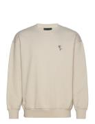 Roots By Han Kjøbenhavn Over D Crewneck Beige