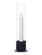 Candleholder W.glasscylinder Black Home Decoration Candlesticks & Lant...