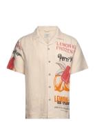 Percival Lemon Kreme Cuban Shirt Beige