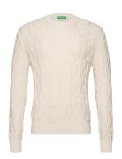 United Colors Of Benetton Sweater L/S Kräm