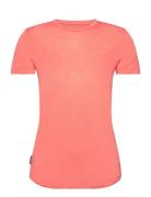 Icebreaker W Mer 125 Cool-Lite Sphere Iii Ss Tee Rosa