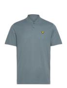 Lyle & Scott Sport Bomber Collared Polo Shirt Blå