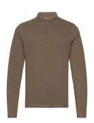 AllSaints Reform Ls Polo Grön