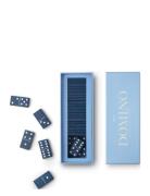 Classic - Domino Home Decoration Puzzles & Games Games Blue PRINTWORKS