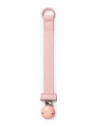 Elodie Details Pacifier Clip Wood - Candy Pink Rosa