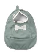 Elodie Details Baby Bib - Pebble Green Grön