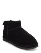 Bianco Biasnow Ankle Boot Suede Svart