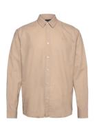 Clean Cut Copenhagen Cotton / Linen Shirt L/S Beige