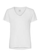 Lee Jeans V Neck Tee Vit