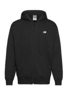 New Balance Sport Essentials Logo French Terry Full Zip Svart