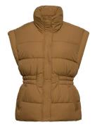 Gina Tricot Lola Puffer Vest Gul