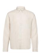 Les Deux Kristian Linen B.d. Shirt Kräm