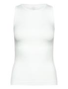 ZEBDIA Women Seamless Tank Top "Rib" Vit