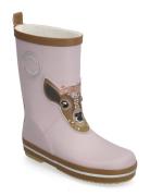 Mikk-line 3D Patch Wellies Rosa