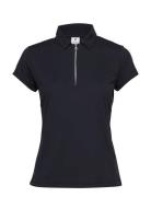 Daily Sports Macy Cap/S Polo Shirt Marinblå