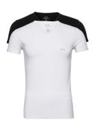 Armani Exchange Man's 2Pack T-Shirt Vit