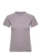 Hummel Hmlmt Flow Seamless T-Shirt Grå