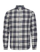 Tom Tailor Checked Shirt Marinblå