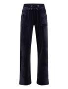 Juicy Couture Tonal Wide Leg Jogger Marinblå