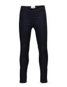 Designers Remix Girls Coated Stretch Leggings Blå