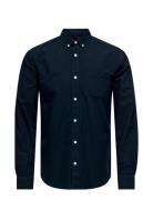 ONLY & SONS Onsremy Ls Reg Wash Oxford Shirt Marinblå