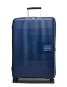 American Tourister Aerostep Spinner 77/28 Exp Tsa Blå