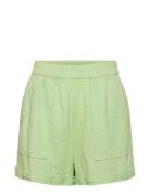 Pieces Pckiana Hw Shorts Bc Grön