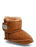 En Fant Sheepskin Bootee Brun