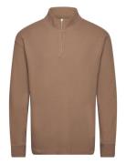 Mads Nørgaard Waffle Swindon Sweat Beige