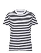 Tamaris Apparel Dabra Stripe T-Shirt Svart