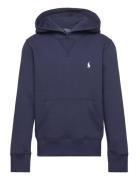 Ralph Lauren Kids Seasonal Fleece-Ls Po Hood-Tp-Knt Marinblå