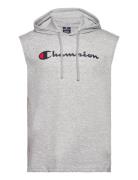 Champion Hooded Sleeveless T-Shirt Grå