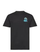 Santa Cruz Screaming Wave T-Shirt Svart