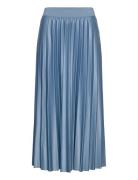 Vila Vinitban Midi Skirt - Noos Blå