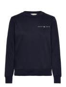 GANT Reg Printed Graphic C-Neck Blå