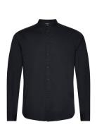 Casual Friday Cfanton Ls Cc Stretch Shirt Svart