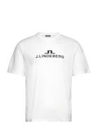 J. Lindeberg M Logo T-Shirt Vit