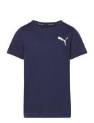 PUMA Active Small Logo Tee B Marinblå