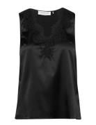 Rosemunde Silk Top Svart