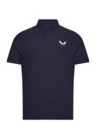 Castore Essential Ss Polo Marinblå