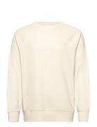 GANT Waffle Texture C-Neck Beige