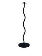 Cooee Design Curved Candleholder 75Cm Svart